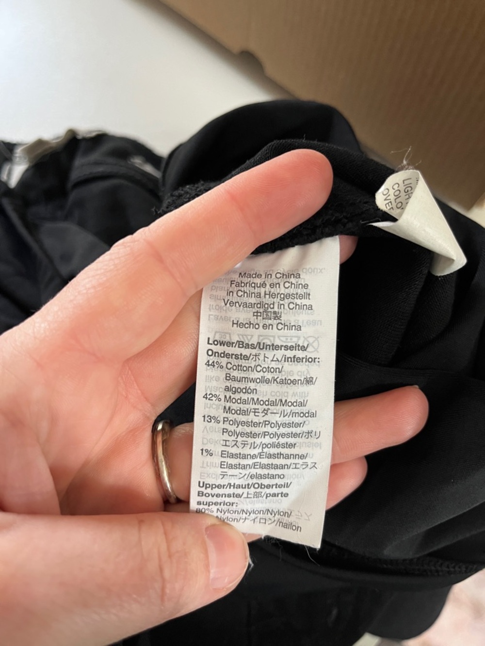 Madewell Maternity Skinny Black Jeans Like New Size 27 - Picture 9 of 12